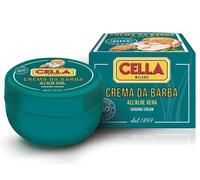 Crème à Raser CELLA Bio Organique Avec Aloe Vera 150ml Made IN Italy Da Barba