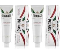 Crème À Raser En Tube, 150 Ml, Crème De Rasage Pour Peaux Sensibles, Formule Aux Extraits D'avoine Et De Thé Vert, Fabriqué En Italie (Lot De 2)[Z594]