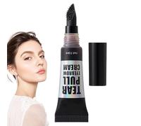 Crème à sourcils teintée - Mascara pelable, couleur imperméable à séchage
