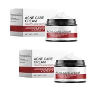 Creme Acne Visage, Crème Anti Acné, Crème Anti Boutons Visage, Creme Anti Imperfection, pour Peau à Tendance Acnéique, convient à tous les types de peau