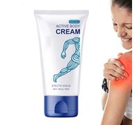 Crème active pour le corps, crème relaxante musculaire non grasse, gel rafraîchissant pour les muscles, soulagement instantané, solution apaisante pour la sécheresse, 50 g, pour genou, épaule, mollet