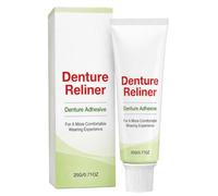 Crème Adhésive Pour Dentier Fixation Supérieure Inférieure Joint Étanche | Colle Crème En Tubes Pour Dentier Desserré Adultes Femmes Hommes Grand-Mère