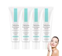 CrèMe Affinante Pour Les Pores Et Hydratante Visage - CrèMe Matifiante Pour Peaux Grasses, CrèMe RafraîChissante Et Hydratante, Traitement Des Pores DilatéS, Base De Maquillage (4 PCS)