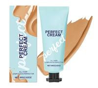Creme All-Over Complexion Perfector, Crème CC Liquide, Fond De Teint Essence, Fond De Teint Corps Waterproof, Teinte de Peau Waterproof et Résistante au Transfert, Anti-Cernes (Nature, 80g)