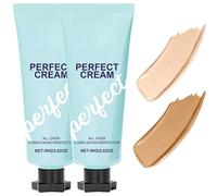 Creme All-Over Complexion Perfector, Crème CC Liquide, Fond De Teint Essence, Fond De Teint Corps Waterproof, Teinte de Peau Waterproof et Résistante au Transfert, Anti-Cernes (Na+I, 80g)