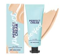 Creme All-Over Complexion Perfector, Crème CC Liquide, Fond De Teint Essence, Fond De Teint Corps Waterproof, Teinte de Peau Waterproof et Résistante au Transfert, Anti-Cernes (Ivory, 80g)