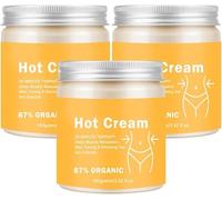 Crème amincissante et anti-cellulite, crème chaude pour le ventre, brûle-graisses et raffermit, améliore l'élasticité et la tonicité, idéale pour l'entraînement et les soins quotidiens du corps