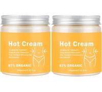 Crème amincissante et anti-cellulite, crème chaude pour le ventre, brûle-graisses et raffermit, améliore l'élasticité et la tonicité, idéale pour l'entraînement et les soins quotidiens du corps