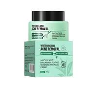 Crème anti-acné à l'acide salicylique avec 2 % d'acide salicylique, 5 % de niacinamide et d'extrait d'arbre à thé, réparation anti-acné, lutte contre les rougeurs, contrôle de l'huile, soin hydratant