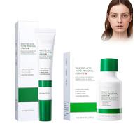 Crème Anti Acné à l'Acide Salicylique, Sérum de traitement des points d'acné pour le visage, pour les Peaux Sujettes À L'acné, Rougeurs Apaisantes, Soin De La Peau À L'huile Purifiante