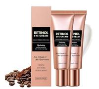 Crème anti-âge au rétinol pour les yeux à la caféine,Lisseur de Rides, crème éclaircissante pour les cernes et les yeux bouffis,pour les peaux fatiguées,Lisse les ridules oculaires,Soin hydratant (2)