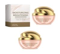 Crème anti-cernes hydratante et éclaircissante, fond de teint hydratant et hydrofuge, anti-cernes rapide, estompe les taches et imperfections, unifie le teint, maquillage femme (2pcs)