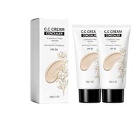 Crème Anti - Cernes,Liquid Camouflage High Coverage Concealer,Anti-cernes,Masque Efficacement Les Cernes,Les Ridules 2PC