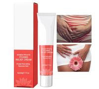 Crème anti-démangeaisons pour espace privé, Crème anti-démangeaisons douce et rafraîchissante, pour les zones intimes pour soulager la sécheresse, les démangeaisons, les rougeurs brûlantes, le s