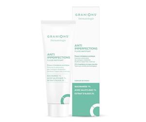 Creme Anti Imperfection Visage - Creme Matifiante Visage - Acne - Creme Cicatrisante Acne - GRANIONS Dermatologie - Creme Zinc - Creme Hydratante 40 mL