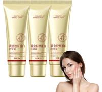 Crème anti-rides à l'or et au collagène, crème visage hydratante, anti-âge et raffermissante au collagène, réduit les rides et ridules, hydratation intense longue durée et effet raffermissant