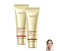 Crème anti-rides au collagène, crème de collagène dorée 50g, réduisez les ridules et la peau ferme, hydratant et alimentation intenses, hydratant le traitement anti-ride (2PCS)