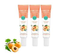 Crème Anti-rides Immédiat | Soin Visage 2-en-1 à l'Abricot Bio | Gommage Visage Femme |moisturizer face | Instant Face Lift Cream | Avec huile de carotte 2-in-1 Antioxidant Moisturizing (3pc, 40g)