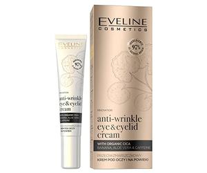 Crème anti-rides pour les yeux Eveline Cosmetics Organic Gold, 20 ml