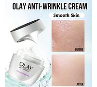 Crème anti-rides Régénératrice, réduit les rides fines, améliore l'éclat, 1 pièce 50g 1.75 oz, parfum léger, texture type lait, haute fluidité, facilement absorbée, anti-âge, contient de l'essence d'a