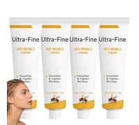 Crème anti-rides ultra-fine, légère, à absorption rapide, douce et nourrissante, non grasse, hydratante longue durée, lissante et illuminatrice pour le teint. Soin quotidien. (4PCS)