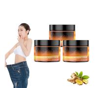 Crème anti-transpiration thermoactive pour le ventre et les cuisses - Gel anti-transpiration pour les entraînements - Crème raffermissante pour le ventre après la perte de poids, 100g (3 boîtes)