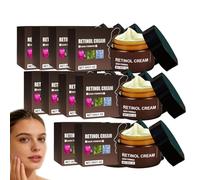 Crème anti-vieillissement de rétinol Eraseline, Crème de nuit de rétinol 24 pour les femmes et les hommes, Crèmes dratantes pour le visage, anti-vieillissement de jour et de nuit pour (10)