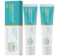 Crème Apaisante au Curcuma et au Ginseng, 30 g - Formule à absorption rapide, apaise la nuque et les épaules, convient à une utilisation quotidienne, soin à base de plantes