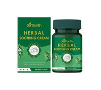 Creme Apaisante Aux Herbes 50 G, Creme De Massage Aux Herbes Pour La Relaxation Du Corps Et De L'esprit, Procure Un Effet Apaisant Et Relaxant, Formule Douce