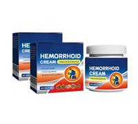 Crème apaisante contre les hémorroïdes, pommade naturelle les à base de plantes, douce et sûre, pour tous les âges formule non grasse à base de plantes hommes et femmes