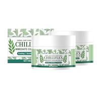 Crème apaisante menthol, crème de relief de refroidissement instantanée, activités conjointes dans tout le corps, refroidissement apaisant la pommade pour les muscles, la tête (2)