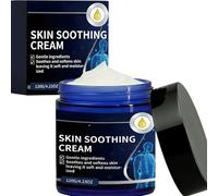 Crème Apaisante Peau Sèche et Démangeaisons, Soin Hydratant Peau Sensible, Soutien Eczéma Psoriasis et Rougeurs, Hydratation Profonde Visage et Corps, Réparateur et Apaisant, 120 g (1pcs)