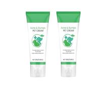 Crème Apaisante pour La Peau des Chiens, 2 Pommades pour La Peau des Animaux De Compagnie, Crème De Soin pour Animaux De Compagnie, Barrière Cutanée Protectrice, Soutien À La Repousse des Poils