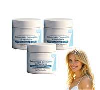 Crème apaisante pour le cuir chevelu - Baume confort pour le cuir chevelu - Crème antipelliculaire pour peaux sensibles et squameuses, procure une sensation d'apaisement, non grasse (3 boîtes)