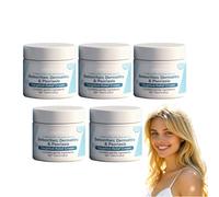 Crème apaisante pour le cuir chevelu - Baume confort pour le cuir chevelu - Crème antipelliculaire pour peaux sensibles et squameuses, procure une sensation d'apaisement, non grasse (5 boîtes)