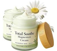 Crème apaisante pour les nerfs, Crème au magnésium complète et apaisante, Lotion quotidienne confort et nutrition, Lotion pour le soulagement des articulations et du corps, Absorption rapide, non gras