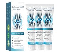 Crème Articulaire Herbaflex, Réparatrice à L'acide Hyaluronique for Les Articulations, Crèmes De Soin Avancées, Gel Cryogénique Pénétration Profonde, Non Gras, Absorption Rapide(3PCS)