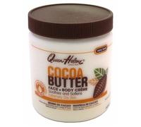 Crème au beurre de cacao - QUEEN HELENE - 425 g - Beurre de cacao & lanoline - Pot
