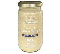 Crème au beurre de truffe 170G - Crème prête à l'emploi - Utilisée dans les restaurants et par les chefs professionnels - Truffe Italie Ombrie - Produit artisanal Ombrie - Fabriqué en Italie