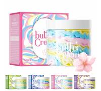 Crème au beurre hydratante à la myrtille avec acide hyaluronique, crème multi-usages hydratante, lotion anti-âge raffermissante et liftante, nourrissante pour tous types de peau