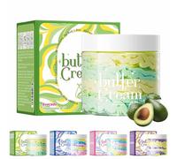 Crème au beurre hydratante à la myrtille avec acide hyaluronique, crème multi-usages hydratante, lotion anti-âge raffermissante et liftante, nourrissante pour tous types de peau