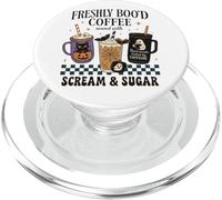 Crème au café Freshly Boo'd et sucre PopSockets PopGrip pour MagSafe