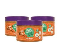 Crème au caramel salé Realfooding 750g nut&me | Saveur caramel salé | Riche en fibres | Source de fer | Source de potassium | Source de calcium | Végétalien | Sans gluten | Pack 3 x 250 g