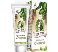 Crème au chaga - baume pour la guérison des cicatrices, des piqûres diverses sur le visage, du psoriasis - Elixir - 75 ml
