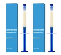 Crème au collagène et aux peptides, Crème liftante visage, Soin hydratant, Anti-âge, 10 ml, Baume raffermissant, Soin quotidien, Éclat du teint