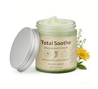 Crème au magnésium Total Soothe 2026 | Crème au magnésium pour le soulagement des nerfs, absorption rapide, non grasse | Soulagement des articulations et des muscles | Usage quotidien (1 PC)