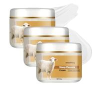 Crème au placenta de mouton, essence de collagène de placenta d'agneau bio, hydratation intense, réduit les rides et ridules pour tous types de peau