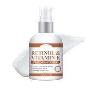 Crème au rétinol pour le visage, au rétinol et à la vitamine E, crème hydratante anti-âge, soin de la peau du visage, réduit les rides et lisse la peau pour homme et femme