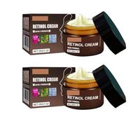 Crème au Rétinol, un soin hydratant anti-âge, cible les rides profondes du visage et active un teint jeune et éclatant. Convient à tous les types de peau.