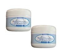 Crème au sel de la mer Morte d'origine - Revitalisation naturelle et souplesse grâce à un soin riche en minéraux (crème au sel de mer morte 2 x 250 ml)